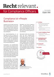 Recht relevant für Compliance Officers 4|2022